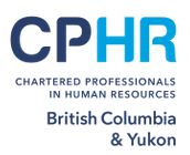 CPHR - British Columbia & Yukon